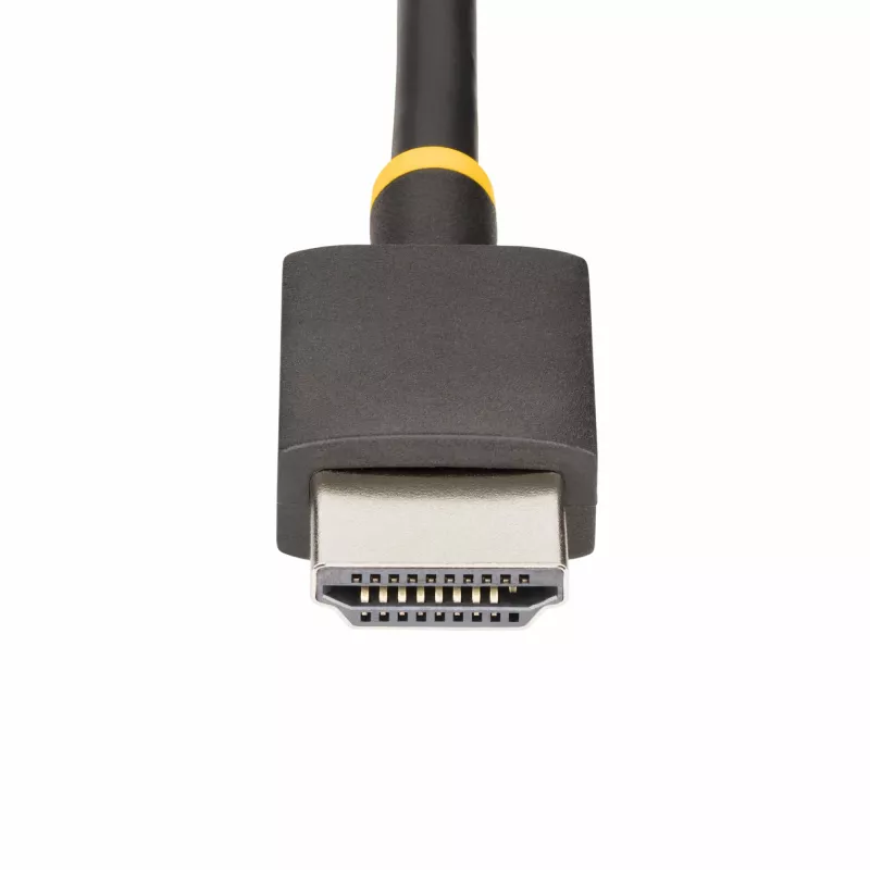 Cable adaptador HDMI a DisplayPort StarTech.com de 1 ft (30 cm), 8K 60Hz, convertidor de vídeo activo HDMI 2.1 a DP 1.4, alimentación por bus USB con cable incluido
