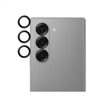Protector de objetivo de cámara PanzerGlass SAFE. by para Samsung Galaxy Z Fold6 resistente a arañazos y golpes negro