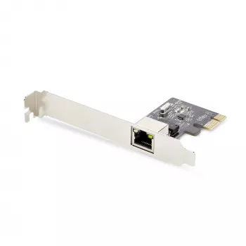 Tarjeta de red Gigabit PCIe de 1 puerto StarTech.com, tarjeta LAN PCI Express 10/100/1000 Mbit/s, NIC, Realtek RTL8111H, compatible con Windows y Linux, conforme a TAA