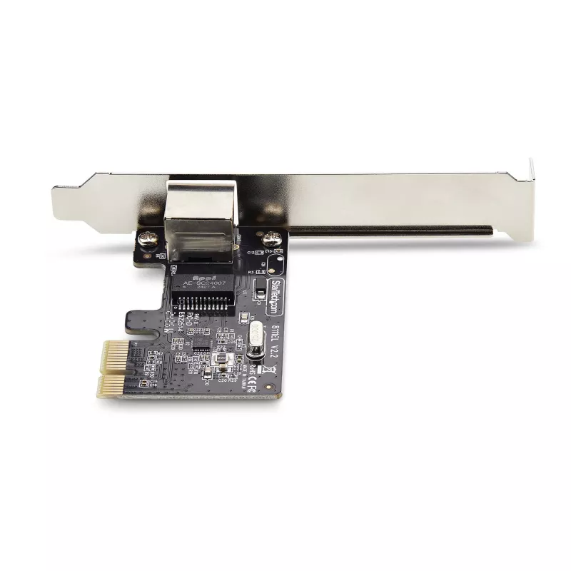 Tarjeta de red Gigabit PCIe de 1 puerto StarTech.com, tarjeta LAN PCI Express 10/100/1000 Mbit/s, NIC, Realtek RTL8111H, compatible con Windows y Linux, conforme a TAA