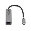 Adaptador USB-C a Ethernet 2.5GbE StarTech.com, 100W PD Passthrough, NIC NBASE-T, red multi-velocidad USB 3.0 Type-C 2.5/1G, compatible con Thunderbolt, Windows y Mac