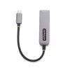 Adaptador USB-C a Ethernet 2.5GbE StarTech.com, 100W PD Passthrough, NIC NBASE-T, red multi-velocidad USB 3.0 Type-C 2.5/1G, compatible con Thunderbolt, Windows y Mac