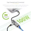 Adaptador USB-C a Ethernet 2.5GbE StarTech.com, 100W PD Passthrough, NIC NBASE-T, red multi-velocidad USB 3.0 Type-C 2.5/1G, compatible con Thunderbolt, Windows y Mac