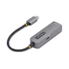 Adaptador USB-C a Ethernet StarTech.com, NIC, 100W PD Passthrough, adaptador de red multi-velocidad USB 3.0 Type-C 1 Gbit/s, compatible con Thunderbolt, Windows y Mac