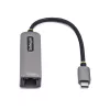 Adaptador USB-C a Ethernet StarTech.com, NIC, 100W PD Passthrough, adaptador de red multi-velocidad USB 3.0 Type-C 1 Gbit/s, compatible con Thunderbolt, Windows y Mac