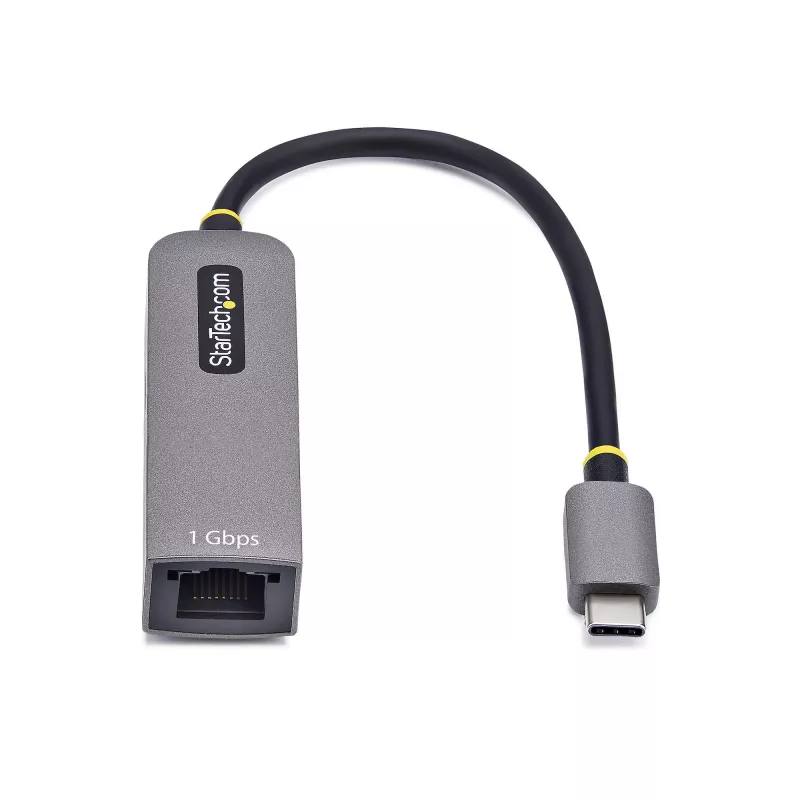 Adaptador USB-C a Ethernet StarTech.com, NIC, 100W PD Passthrough, adaptador de red multi-velocidad USB 3.0 Type-C 1 Gbit/s, compatible con Thunderbolt, Windows y Mac