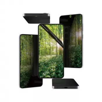Protector de pantalla con privacidad 4-way PanzerGlass ® ECO MATRIX Samsung Galaxy S25 | S24 | Ultra-Wide Fit