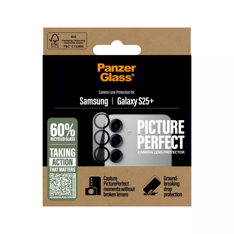 PanzerGlass ® PicturePerfect protector de lente de cámara Samsung Galaxy S25+