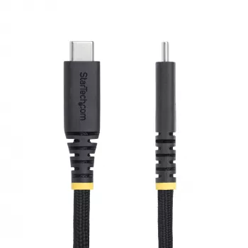 StarTech.com cable de carga USB-C de 10ft (3m), robusto y ultraflexible, 240W (5A) PD EPR, cable de carga para portátil USB 2.0, certificado USB-IF, cable de carga USB-C resistente