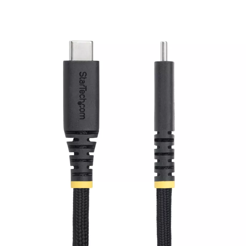 StarTech.com cable de carga USB-C de 10ft (3m), robusto y ultraflexible, 240W (5A) PD EPR, cable de carga para portátil USB 2.0, certificado USB-IF, cable de carga USB-C resistente