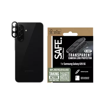 Protector de objetivo de cámara PanzerGlass Samsung Galaxy A26 5G transparente resistente a arañazos y golpes