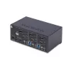 StarTech.com P2ADDH462-KVM-SWITCH conmutador KVM negro