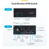 StarTech.com P2ADDH462-KVM-SWITCH conmutador KVM negro