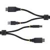 StarTech.com cable KVM HDMI y USB 5Gbit/s de 10ft (3m), 4K 60Hz, cable combinado HDMI 2.0 y USB para conmutadores KVM