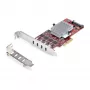 StarTech.com tarjeta PCIe USB Type-C de 4 puertos, USB 3.2 10Gbps, tarjeta de expansión USB-C PCI Express, 4 controladores USB independientes, Windows/Linux/macOS, conforme TAA