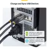 StarTech.com tarjeta PCIe USB Type-C de 4 puertos, USB 3.2 10Gbps, tarjeta de expansión USB-C PCI Express, 4 controladores USB independientes, Windows/Linux/macOS, conforme TAA