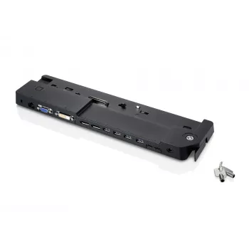 Fujitsu S26391-F1607-L119 base de portátil/replicador de puertos docking negro