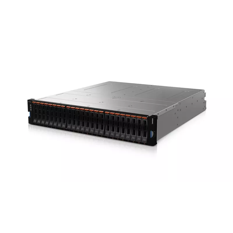 Lenovo Storage V3700 V2 matriz de discos 0 TB rack (2U) negro, plata