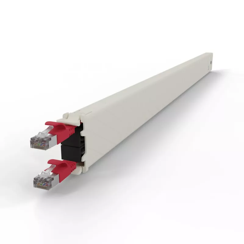 Cable de red PATCHBOX CONE30STPRD RJ-45 Cat6a 1,8 m rojo
