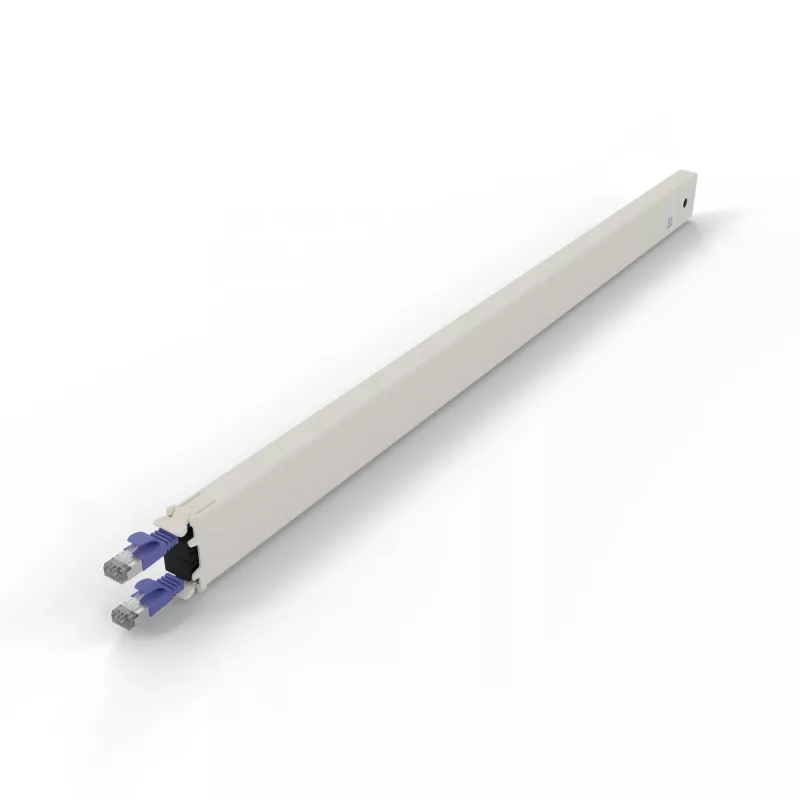 PATCHBOX.one / Cartucho / 30HE / STP / violeta, 1,8 m, Cat6a, U/FTP (STP), RJ-45, RJ-45, violeta