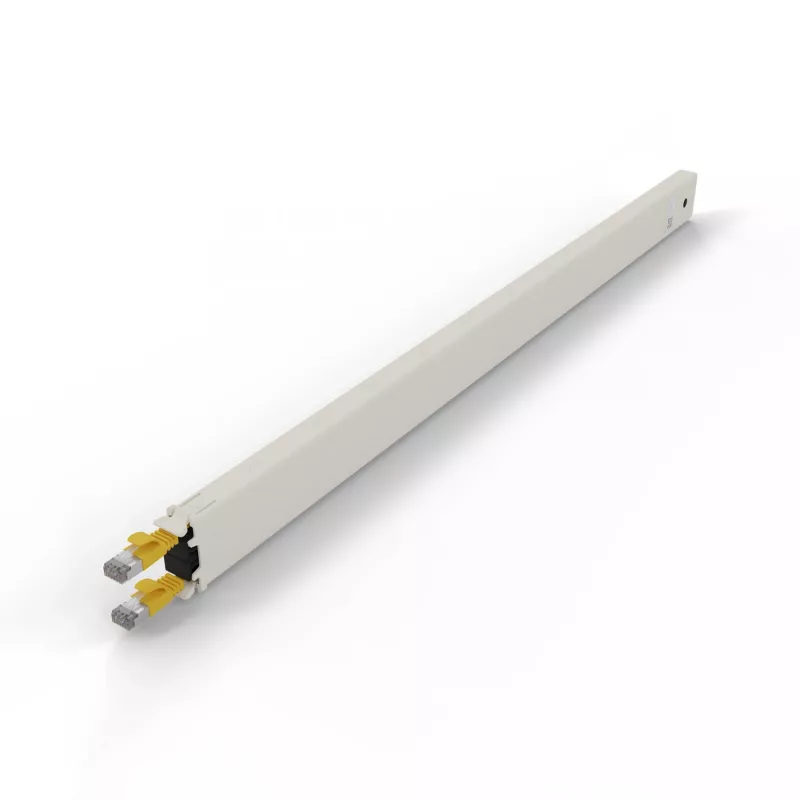 Cable de red PATCHBOX CONE30STPYL RJ-45 Cat6a 1,8 m amarillo