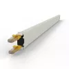 PATCHBOX patchbox.one CONE30UTPYL casete de cable de conexión retráctil, 30RU, Cat6a, UTP, amarillo