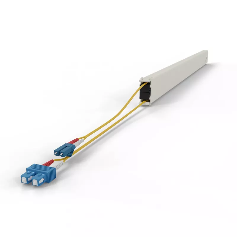 PATCHBOX patchbox.one casete de fibra óptica 46RU OS2, LC-SC, 2,5 m