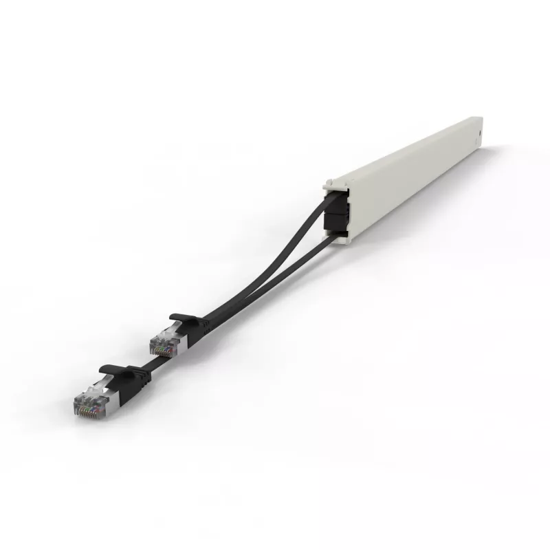 Cable de red PATCHBOX CONE46STPBK RJ-45 Cat6a 2,5 m negro