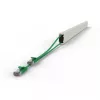 Cable de red PATCHBOX CONE46STPGR RJ-45 Cat6a 2,5 m verde