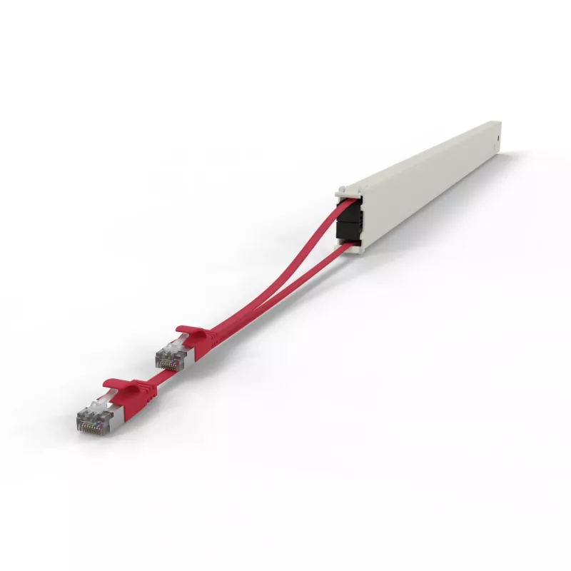 Cable de red PATCHBOX CONE46STPRD RJ-45 Cat6a 2,5 m rojo