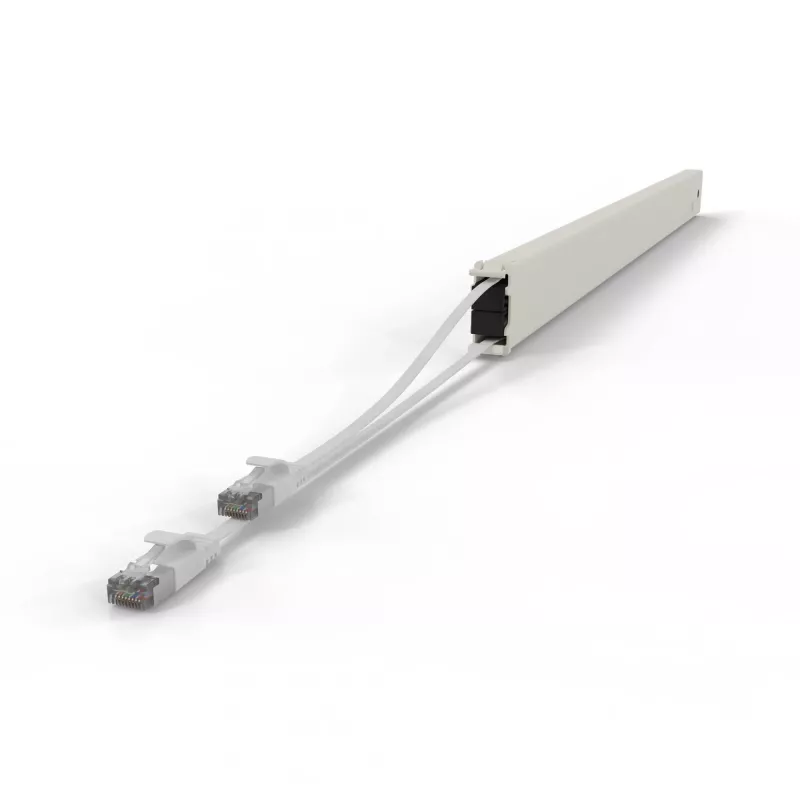 Cable de red PATCHBOX CONE46STPWH 2,5 m Cat6a U/FTP blanco