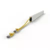 Cable de red PATCHBOX CONE46STPYL 2,5 m Cat6a U/FTP amarillo