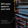 PATCHBOX patchbox.one CONE46UTPVI casete de cable de conexión retráctil, 46RU, Cat6a, UTP, violeta