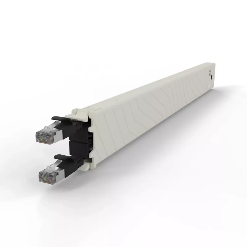 Cable de red PATCHBOX CONEX8STPBK RJ-45 Cat6a 0,8 m negro