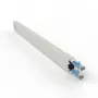 Cable de red PATCHBOX CONEX8STPBL RJ-45 Cat6a 0,8 m azul