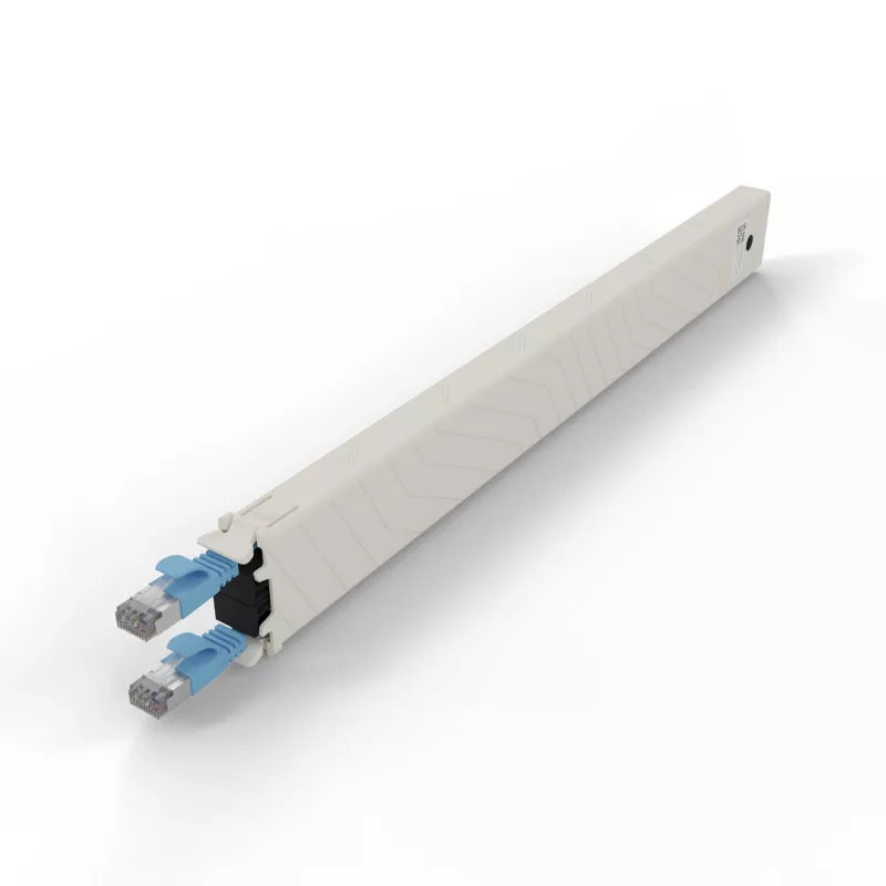 Cable de red PATCHBOX CONEX8STPBL RJ-45 Cat6a 0,8 m azul