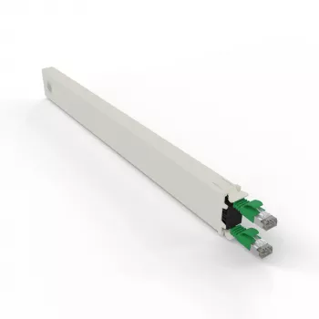 Cable de red PATCHBOX CONEX8STPGR RJ-45 Cat6a 0,8 m verde