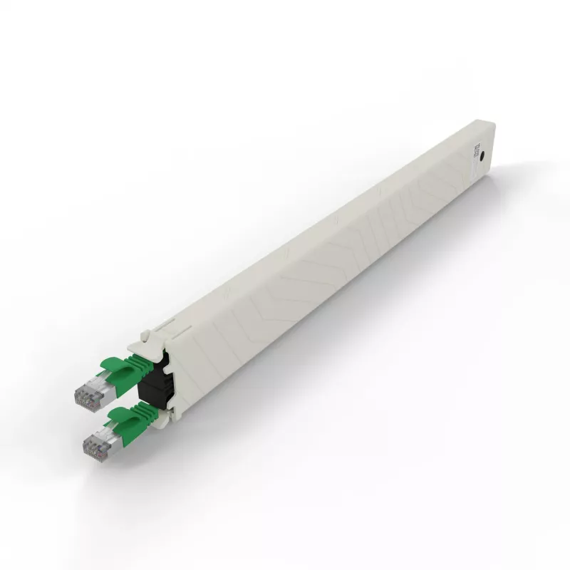 Cable de red PATCHBOX CONEX8STPGR RJ-45 Cat6a 0,8 m verde