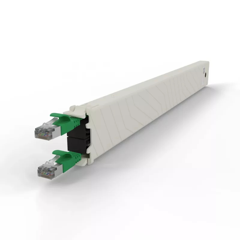 Cable de red PATCHBOX CONEX8STPGR RJ-45 Cat6a 0,8 m verde
