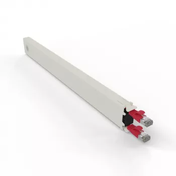 Cable de red PATCHBOX CONEX8STPRD RJ-45 Cat6a 0,8 m rojo