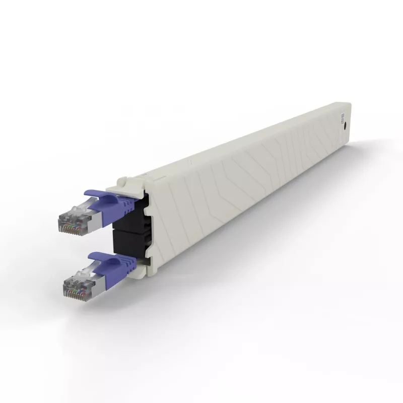 Cable de red PATCHBOX CONEX8STPVI violeta 0,8 m Cat6a U/FTP STP