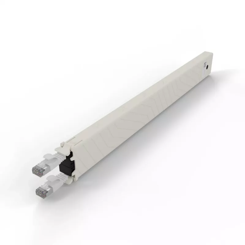 Cable de red PATCHBOX CONEX8STPWH RJ-45 Cat6a 0,8 m blanco