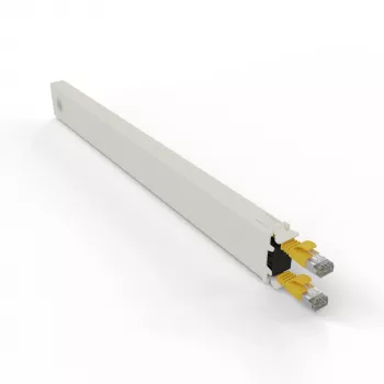 Cable de red PATCHBOX CONEX8STPYL RJ-45 Cat6a 0,8 m amarillo
