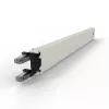 PATCHBOX patchbox.one CONEX8UTPBK casete de cable de conexión retráctil, 8RU, Cat6a, UTP, negro