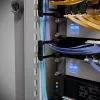 Panel de gestión de cables PATCHBOX Patchcatch Solo 24 uds. Negro Rojo