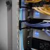 Panel de gestión de cables PATCHBOX Patchcatch Solo 24 uds. Negro Rojo