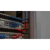 Panel de gestión de cables PATCHBOX Patchcatch Solo 24 uds. Negro Rojo