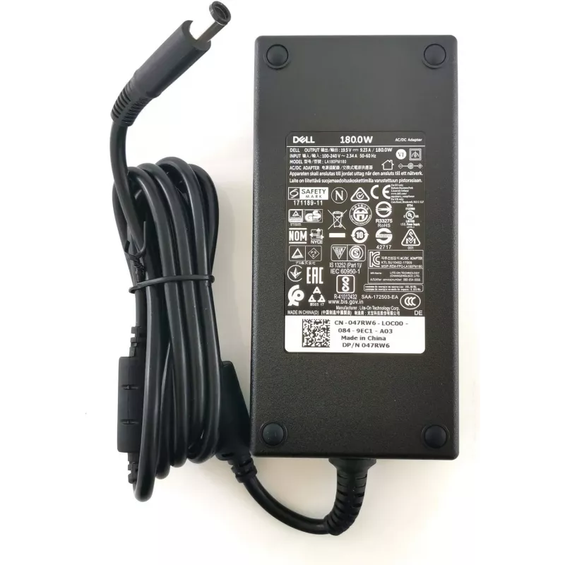 DELL 180W fuente de alimentación/cargador de CA interior negro