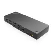 Lenovo 40AF0135UK ThinkPad Hybrid USB-C con USB-A base de acoplamiento, cable de alimentación UK