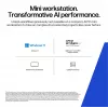 HP Z2 G1a Copilot+ PC AMD Ryzen AI Max PRO 390 32 GB LPDDR5x-SDRAM 1 TB SSD Windows 11 Pro Mini PC Workstation AI Workstation, AI PC Negro